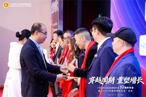 凌宇榮獲2024年嶺南優(yōu)秀企業(yè)“優(yōu)秀冠軍潛力企業(yè)”榮譽(yù)(圖3)
