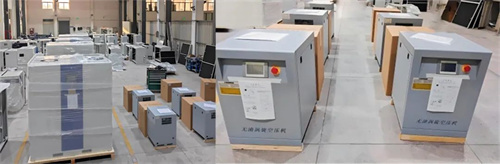 迎來“開門紅”，艾璞空壓機新年訂單發(fā)貨(圖2)