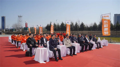 華新燃?xì)饧瘓F(tuán)車載燃?xì)怛?qū)動往復(fù)式壓縮機(jī)組交付慶典圓滿結(jié)束(圖1)