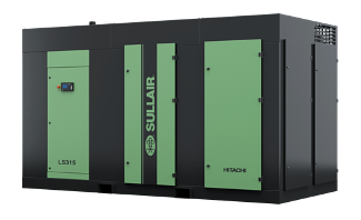 LS280/315/355固定噴油螺桿空氣壓縮機上線(圖1)