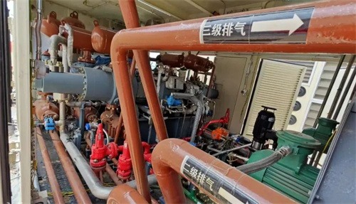 成都壓縮機分公司在塔里木油田克拉采油氣管理區(qū)克深904井投入(圖3)