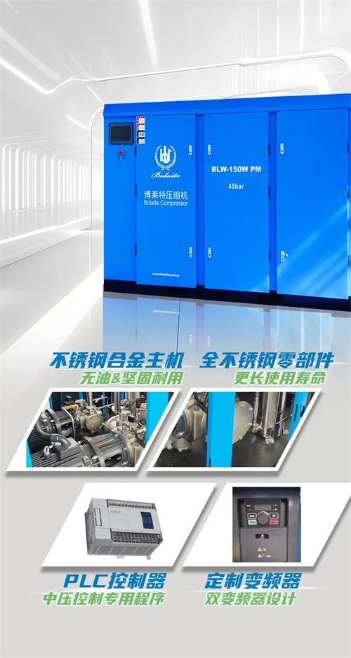 BLW中壓系列螺桿空氣壓縮機(jī)(圖2)