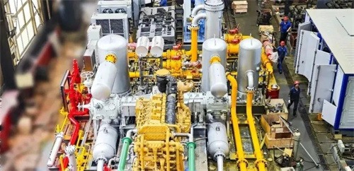 金星集團(tuán)開發(fā)制造重型大功率燃燒驅(qū)動活塞壓縮機(jī)(圖1)