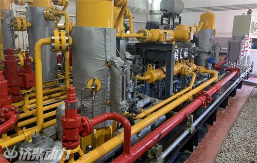 濟(jì)柴動(dòng)力超深井70兆帕高壓注氣壓縮機(jī)成功投入使用(圖1)