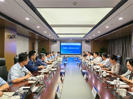 中國能源建設首席專家、數(shù)字集團黨委書記、院長萬明忠及其代表團(圖1)