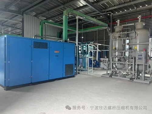 寧波新達節(jié)能空氣壓縮機的優(yōu)越性能和高效節(jié)能效果非常滿意(圖1)