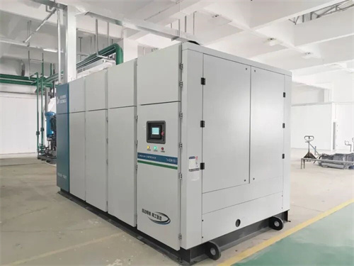 企業(yè)采用兩臺450kW螺桿空氣壓縮機為核心的壓縮空氣系統(tǒng)節(jié)能(圖2)