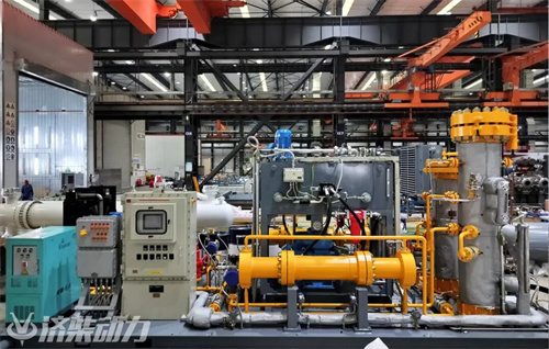 成都壓縮機投入塔里木油田羊塔1增壓站(圖2)