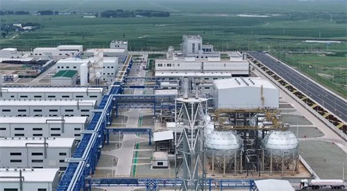 國家電力投資大安風景綠氫合成氨一體化示范項目投產(chǎn)(圖1)